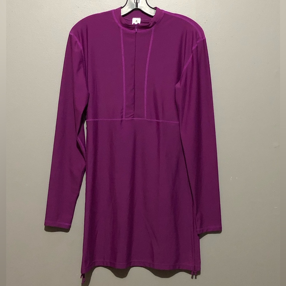 NWT SAILBEE Purple Swimsuit Dress